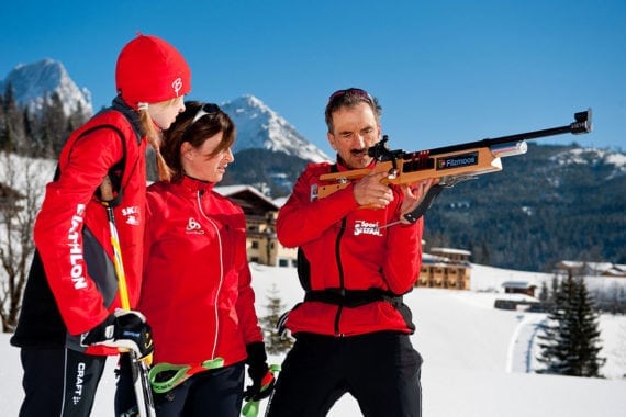 Biathlon, Winterurlaub in Filzmoos