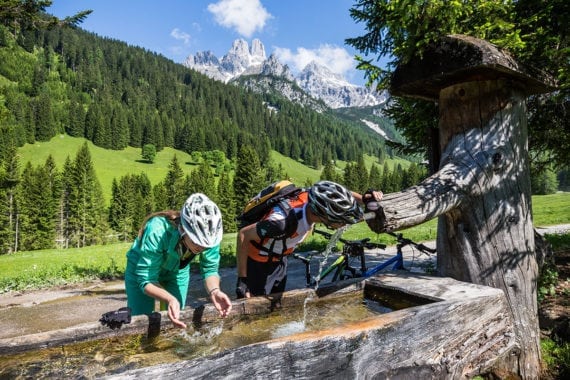 Mountainbiken, Sommerurlaub in Filzmoos