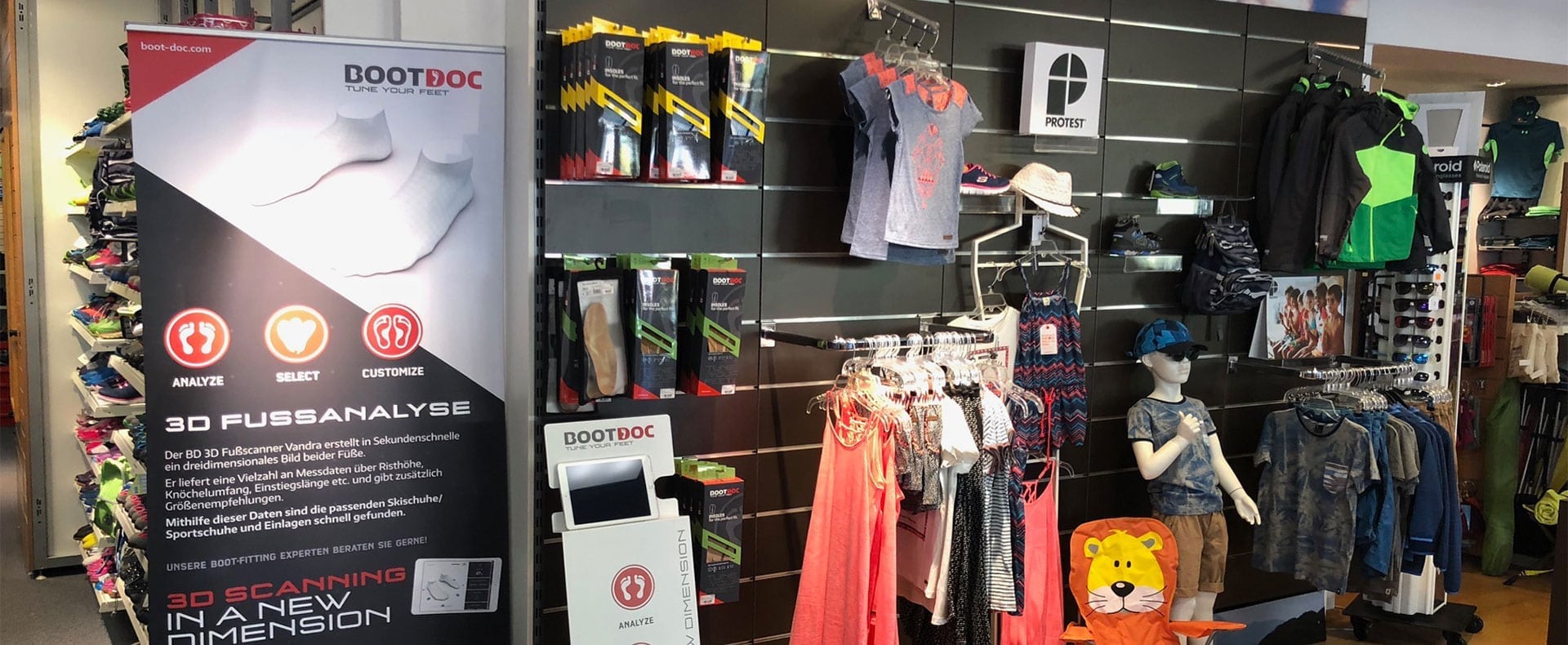 Verkauf, Sportmode, Sportgeräte, INTERSPORT Austria
