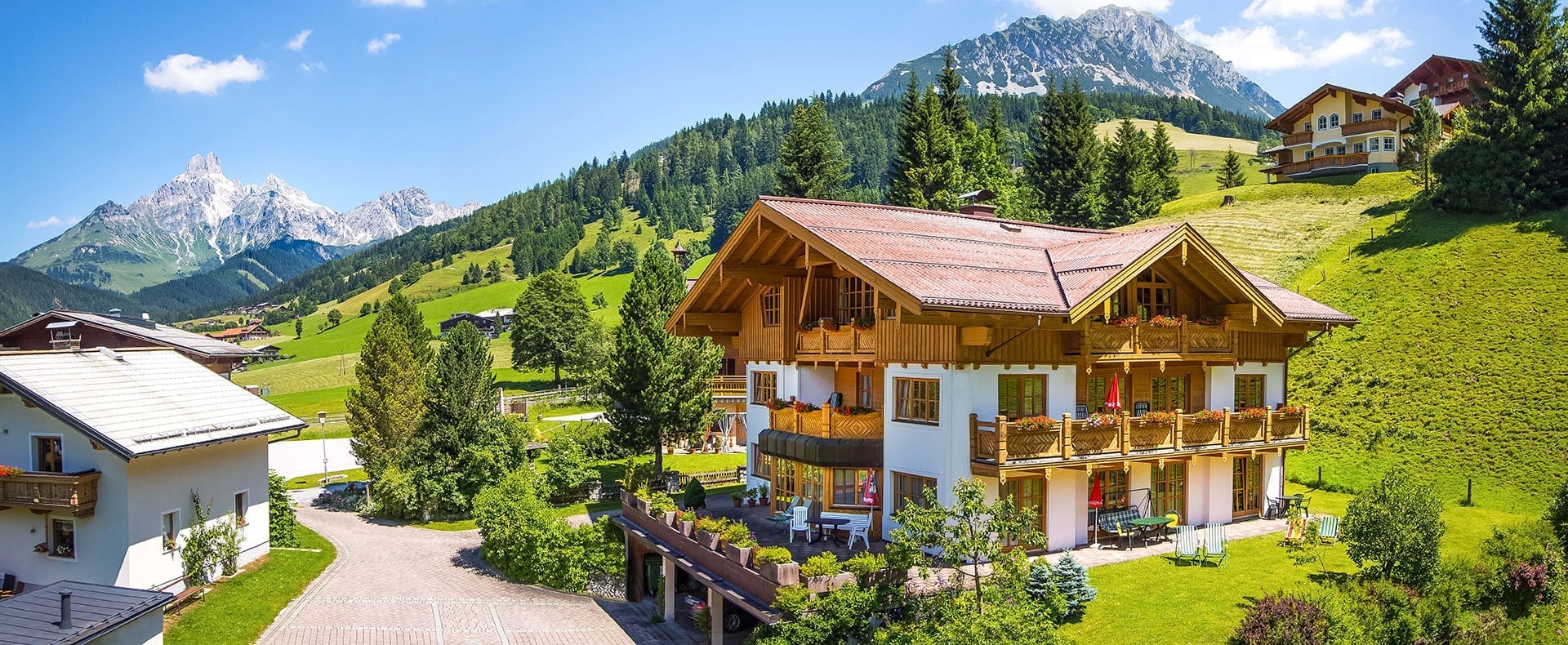Urlaub in Filzmoos, Appartementhaus St. Georg